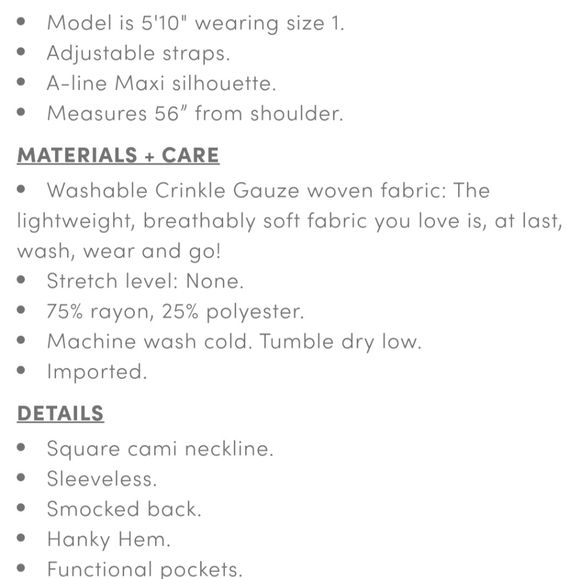 Torrid washable gauze tired maxi - Picture 2 of 5